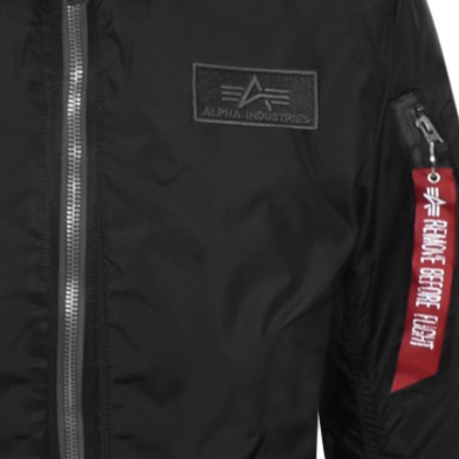 Alternative Image for ProductAlpha Industries MA1 Hooded Jacket Black3